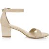 imageAllegra K Womens Open Toe Block Heel Ankle Strap SandalsBeige