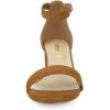 imageAllegra K Womens Open Toe Block Heel Ankle Strap SandalsBrown