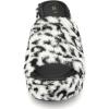 imageAllegra K Womens Open Toe Platform Slides Chunky Heels SandalsBlack White