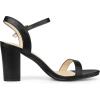 imageAllegra K Womens Open Toe Slingback Heels Ankle Strap High Block Heel SandalsBlack