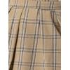 imageAllegra K Womens Plaid Pinafore Overall Dress Vintage Checks ALine Suspender Mini SkirtKhaki