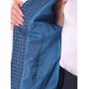 imageAllegra K Womens Plaid Tweed Blazer Long Sleeve Open Front Work Office Short JacketBlue