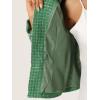 imageAllegra K Womens Plaid Tweed Blazer Long Sleeve Open Front Work Office Short JacketGreen