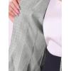 imageAllegra K Womens Plaid Tweed Blazer Long Sleeve Open Front Work Office Short JacketGrey