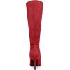 imageAllegra K Womens Pointed Toe Stiletto Heels Knee High BootRed