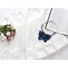 imageAllegra K Womens Pretied Solid Color Bowknot Bowties School Uniform Bow TieNavy Blue