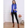 imageAllegra K Womens Puffer Vest Stand Collar Lightweight Gilet Quilted Zip VestBright Blue