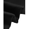 imageAllegra K Womens Satin Pants Tie Elastic High Waist Shiny Silky Dressy Satin Cargo JoggersBlack