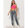 imageAllegra K Womens Satin Pants Tie Elastic High Waist Shiny Silky Dressy Satin Cargo JoggersGrey