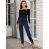 imageAllegra K Womens Satin Pants Tie Elastic High Waist Shiny Silky Dressy Satin Cargo JoggersRoyal Blue