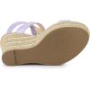 imageAllegra K Womens Strappy Espadrille Wedges Platform Purple Sandals  75 M US