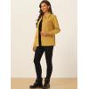 imageAllegra K Womens Utility Jacket Zip Up Drawstring Waist Snap Buttons Lightweight Anorak Jackets with PocketsGinger