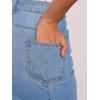 imageAllegra K Womens Washed Fishtail Denim Skirt High Waist Raw Hem Fashion Casual Midi Jean Skirts with PocketsLight Blue