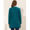 imageAllegra K Womens Winter Overcoat Lapel Collar Single Breasted Outerwear Long Pea CoatLake Blue