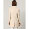 imageAllegra K Womens Winter Overcoat Notched Lapel One Buttoned MidLength Long CoatBeige