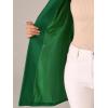 imageAllegra K Womens Winter Overcoat Notched Lapel One Buttoned MidLength Long CoatGreen