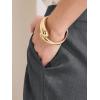 imageAllegra K Womens Work Pants with Pockets Pull on High Waist Dress Ankle Pants SlacksDark Grey