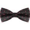 imageAllegra K Mens PreTied Adjustable Polka Dots Neck Ties Tuxedo Work Party Prom BowtieBlack Red