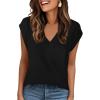 imageAllegra K Womens V Neck Sweater Vest 2025 Ribbed Knit Sleeveless Casual Loose Fit Pullover Sweaters TopBlack