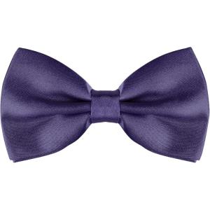 imageAllegra K Pretied Solid Adjustable Bowtie Classic Tuxedo Wedding Bow Ties for MenDeep Purple