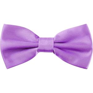 imageAllegra K Pretied Solid Adjustable Bowtie Classic Tuxedo Wedding Bow Ties for MenPurple