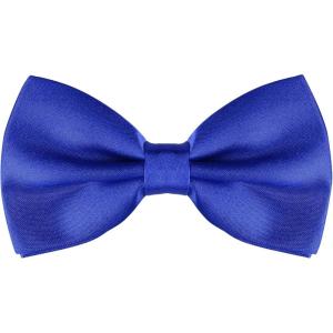 imageAllegra K Pretied Solid Adjustable Bowtie Classic Tuxedo Wedding Bow Ties for MenRoyal Blue