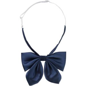 imageAllegra K Womens Pretied Solid Color Bowknot Bowties School Uniform Bow TieNavy Blue