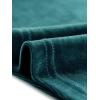 imageAllegra K Velvet Top for Womens Square Neck Long Sleeves Solid Casual TShirt BlouseGreen