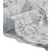 imageAllegra K Womens Lace Cardigan Open Front Elegant Short Sleeve Sheer Floral Cropped Bolero Lace Shrug TopLight Grey