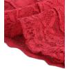imageAllegra K Womens Lace Cardigan Open Front Elegant Short Sleeve Sheer Floral Cropped Bolero Lace Shrug TopRed