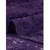 imageAllegra K Womens Lace Cardigan Open Front Lace Shrug Elegant Sheer Floral Cropped Bolero Lace TopsDark Purple