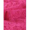 imageAllegra K Womens Lace Cardigan Open Front Lace Shrug Elegant Sheer Floral Cropped Bolero Lace TopsHot Pink