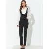 imageAllegra K Womens One Piece Long Playsuits U Neck Casual Office Business Overalls Jumpsuit XLarge Black