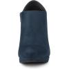 imageAllegra K Womens Platform Round Toe Chunky Heels Ankle BootiesNavy Blue