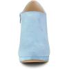 imageAllegra K Womens Platform Round Toe Chunky Heels Ankle BootiesSky Blue