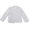 imageAllegra K Faux Fur Coat for Women Long Sleeve Open Front Overcoat Wedding Fluffy JacketWhite