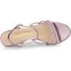imageAllegra K Womens Ankle Strap Rhinestone Kitten Heel SandalsPink