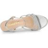 imageAllegra K Womens Ankle Strap Rhinestone Kitten Heel SandalsSilver