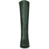 imageAllegra K Womens Round Toe Block Heeled Knee High BootsDark Green