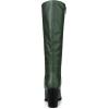 imageAllegra K Womens Round Toe Block Heeled Knee High BootsDark Green