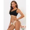 imageAllegra K Womens Adjustable Straps Minimizer Full Coverage Mesh Underwire Bra