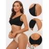 imageAllegra K Womens Adjustable Straps Minimizer Full Coverage Mesh Underwire Bra