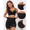 imageAllegra K Womens High Waisted Shapewear Boyshort Tummy Control Panties