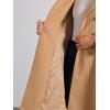 imageAllegra K Womens Winter Coat Overcoat Lapel Collar Long Swing A Line Double Breasted Pea CoatKhaki