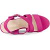 imageAllegra K Womens Espadrilles Platform Slingback Hot Pink Wedges Sandals 6 M US