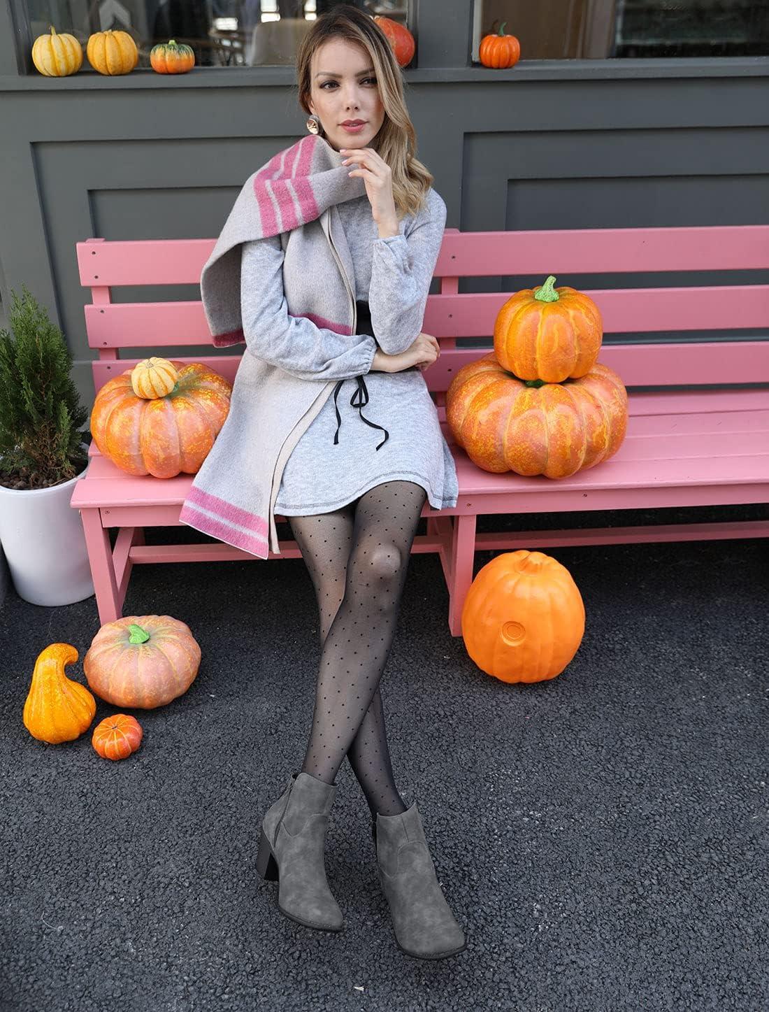 imageAllegra K Womenss Low Chunky Heel Side Zipper Ankle BootiesGrey