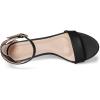 imageAllegra K Womens Ankle Strap Kitten Heel SandalsBlack