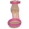 imageAllegra K Womens Ankle Strap Kitten Heel SandalsHot Pink