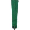 imageAllegra K Womens Buckle Pointed Toe Stiletto Heel Knee High BootsEmerald Green