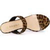 imageAllegra K Womens Clear Strap Stiletto Heel Slides SandalsLeopard